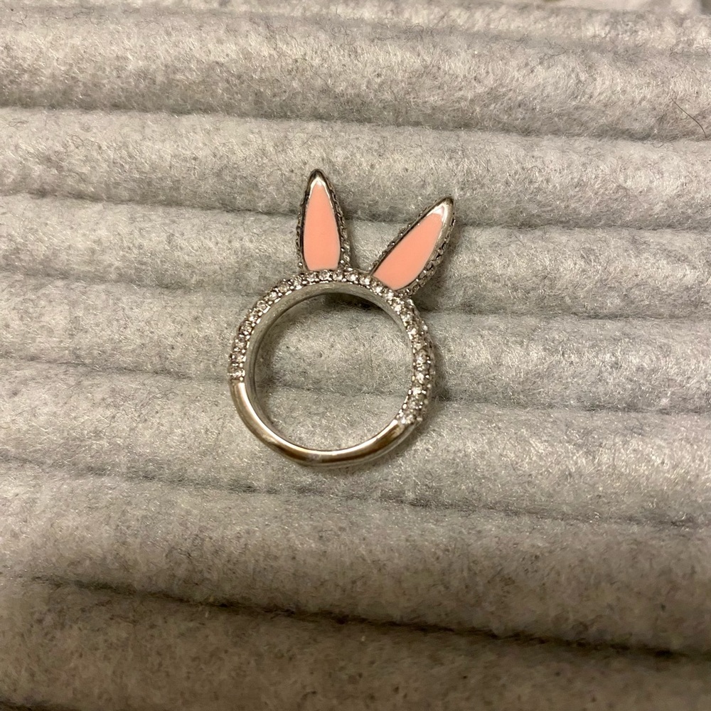 Kate Spade bunny ears ring size 5